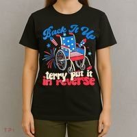 Back It Up Terry Put It In Reverse Firework 4th Of July T-Shirt thumb 4