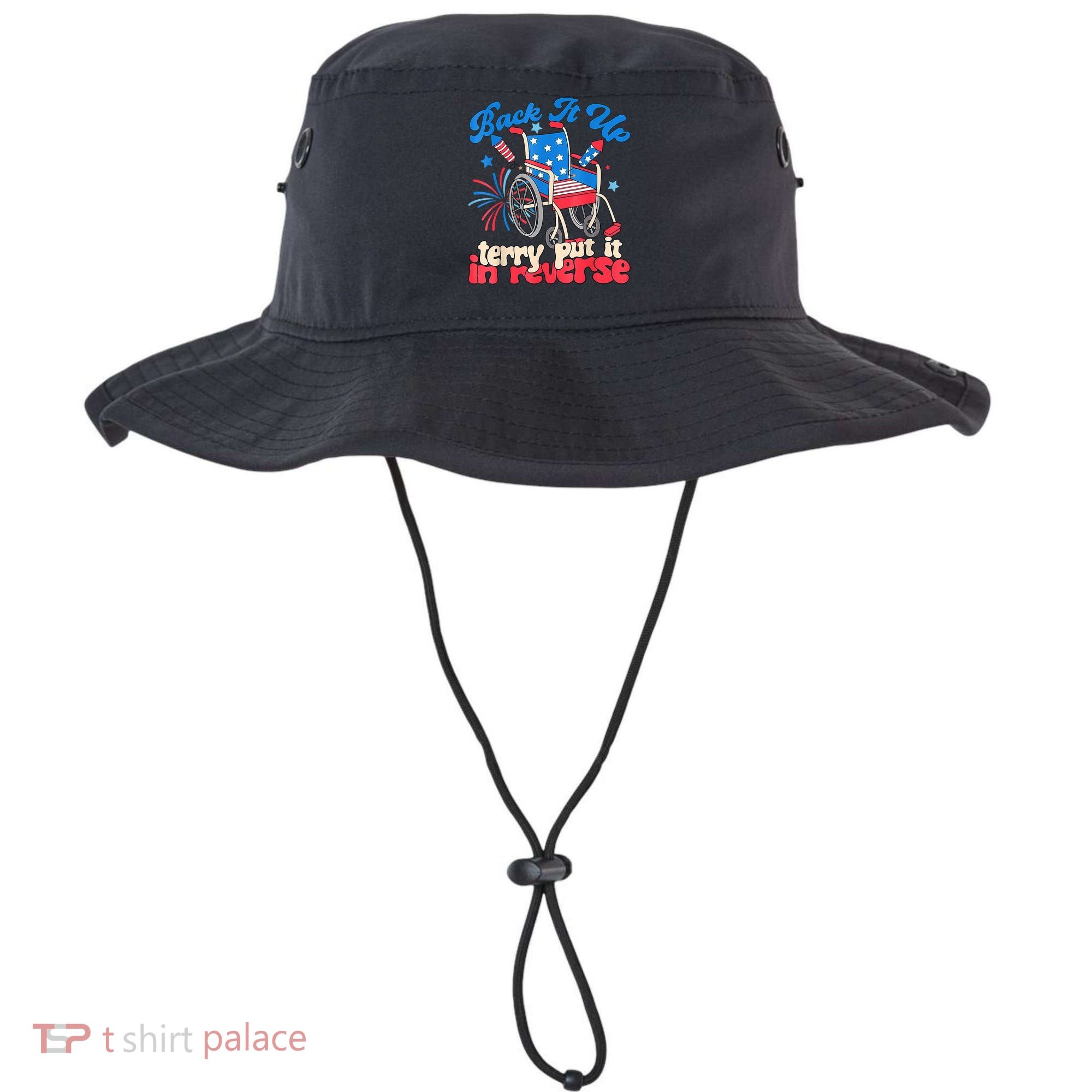 Back It Up Terry Put It In Reverse Firework 4th Of July Bucket Hat