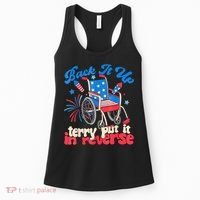 Back It Up Terry Put It In Reverse Firework 4th Of July Women's Tank Top thumb 0