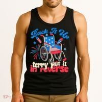 Back It Up Terry Put It In Reverse Firework 4th Of July Tank Top thumb 3