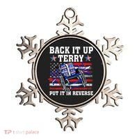 Back It Up Terry Put It In Reverse Funny 4th Of July America Independence Day Ornament thumb 0