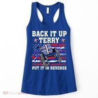 Back It Up Terry Put It In Reverse Funny 4th Of July America Independence Day Women's Tank Top thumb 0