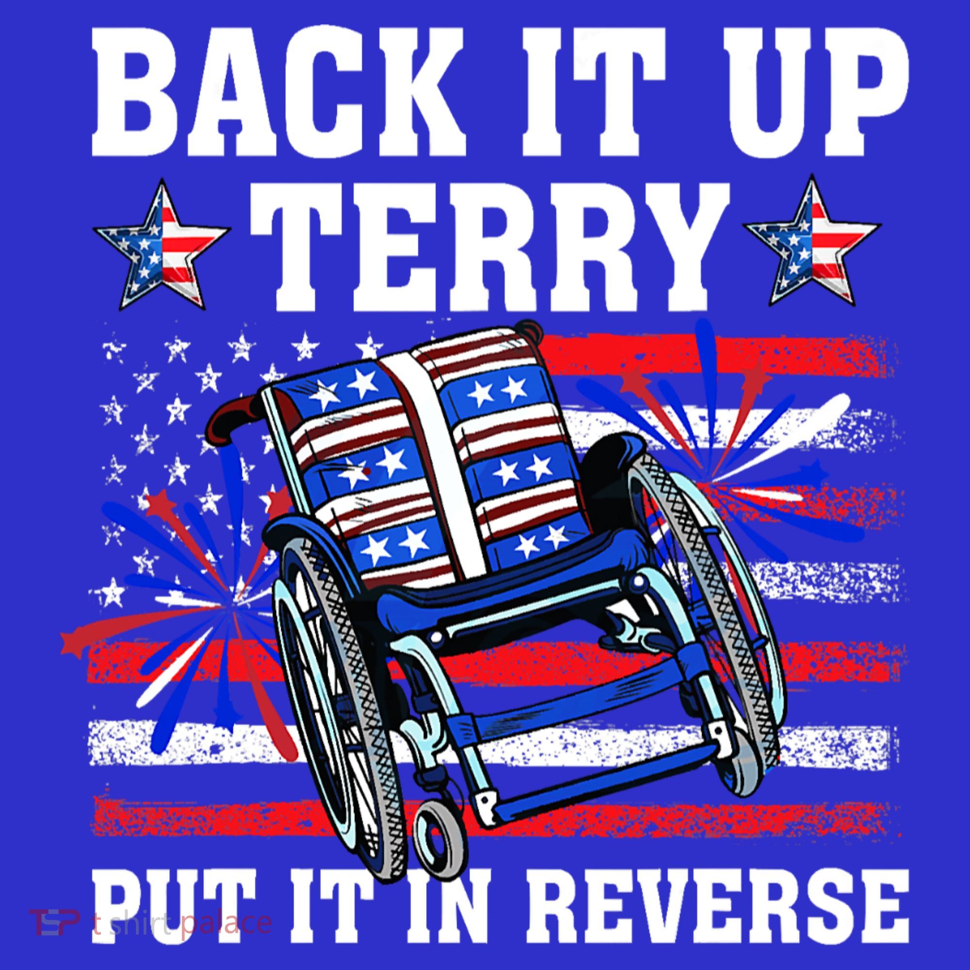 Back It Up Terry Put It In Reverse Funny 4th Of July America Independence Day Visor