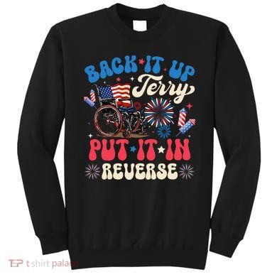 Back It Up Terry Put It In Reverse Firework 4th Of July Sweatshirt