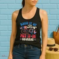 Back It Up Terry Put It In Reverse Firework 4th Of July Women's Tank Top thumb 2