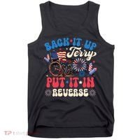Back It Up Terry Put It In Reverse Firework 4th Of July Tank Top thumb 0
