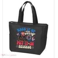 Back It Up Terry Put It In Reverse Firework 4th Of July Tote Bag thumb 3