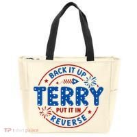 Back It Up Terry Put It In Reverse 4th Of July For Men Women Tote Bag thumb 0