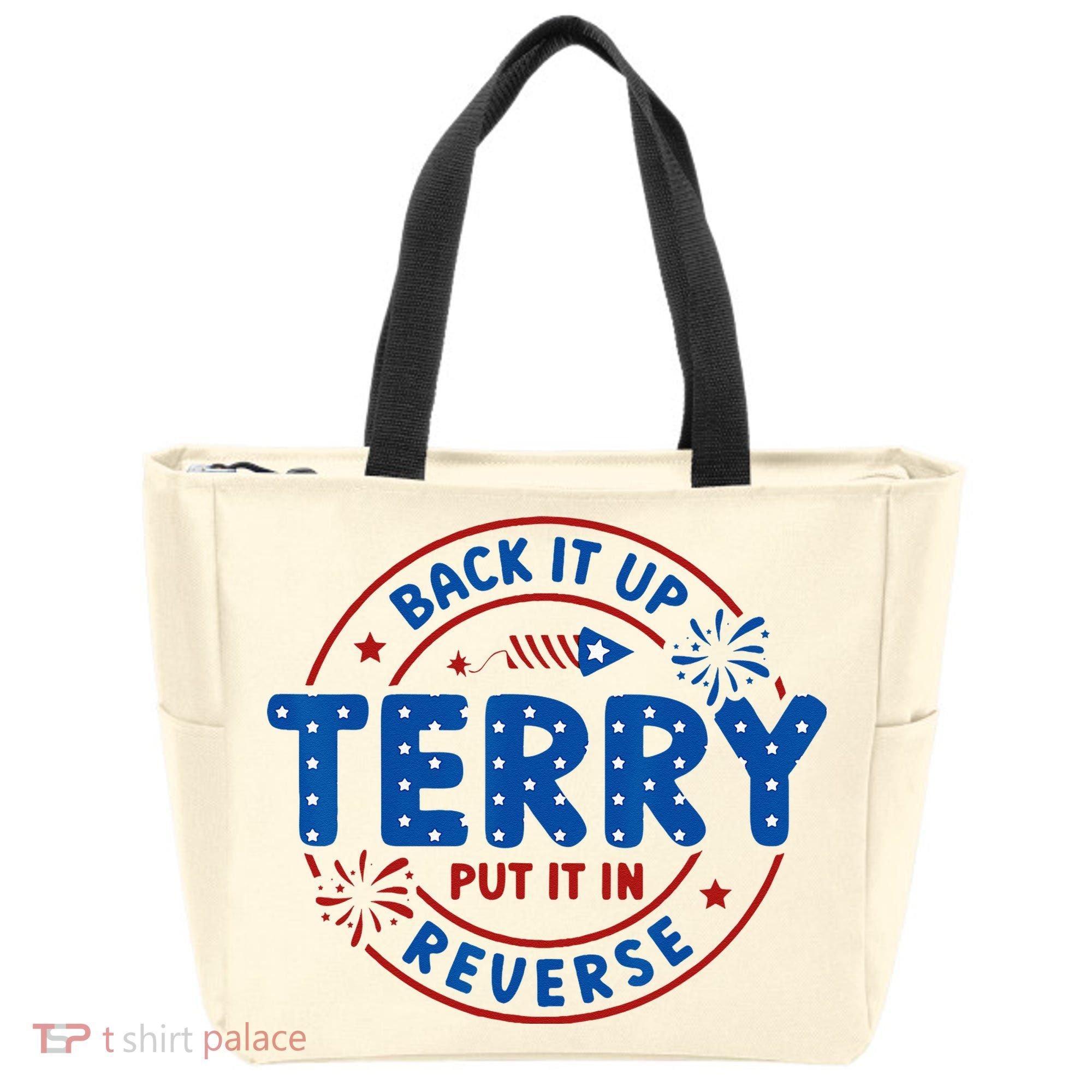Back It Up Terry Put It In Reverse 4th Of July For Men Women Tote Bag