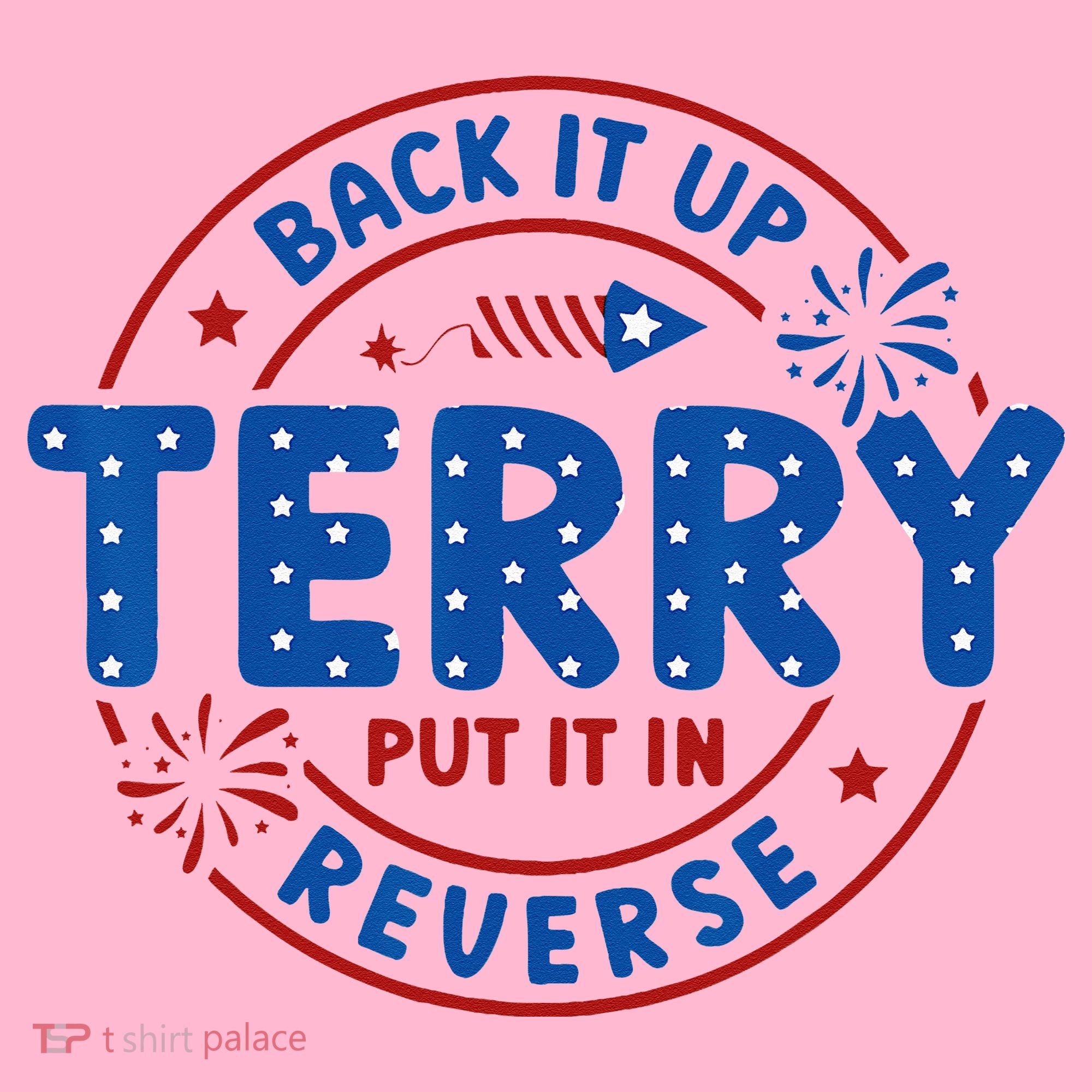Back It Up Terry Put It In Reverse 4th Of July For Men Women Coaster