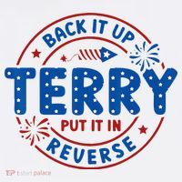 Back It Up Terry Put It In Reverse 4th Of July For Men Women Ornament thumb 1