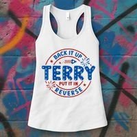 Back It Up Terry Put It In Reverse 4th Of July For Men Women Women's Tank Top thumb 3