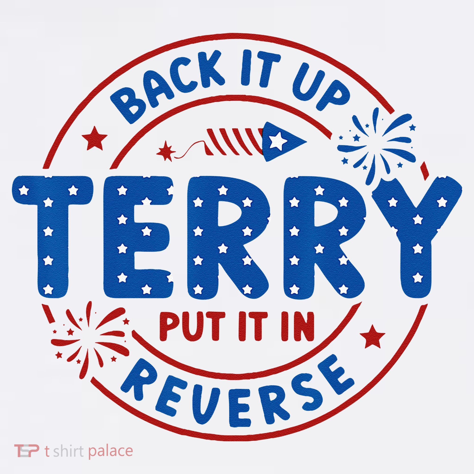 Back It Up Terry Put It In Reverse 4th Of July For Men Women Women's Tank Top
