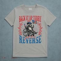 Back It Up Terry Put It In Reverse Funny Racoon 4th Of July T-Shirt thumb 5