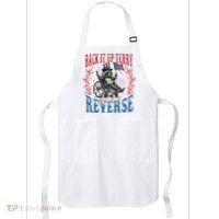 Back It Up Terry Put It In Reverse Funny Racoon 4th Of July Apron thumb 0