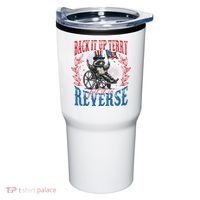 Back It Up Terry Put It In Reverse Funny Racoon 4th Of July Tumbler thumb 0
