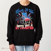 Back It Up Terry Put It In Reverse Firework 4th Of July Women's Sweatshirt thumb 0