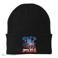 Back It Up Terry Put It In Reverse Firework 4th Of July Beanie thumb 0