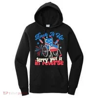 Back It Up Terry Put It In Reverse Firework 4th Of July Women's Hoodie thumb 0