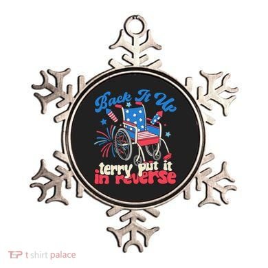 Back It Up Terry Put It In Reverse Firework 4th Of July Ornament