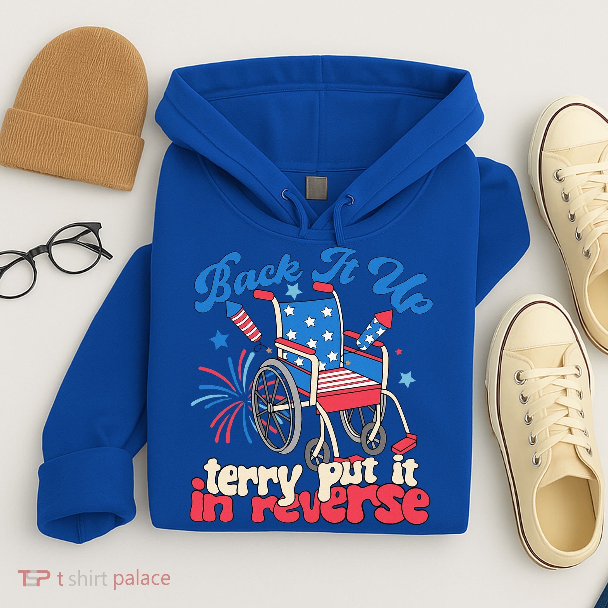 Back It Up Terry Put It In Reverse Firework 4th Of July Hoodie