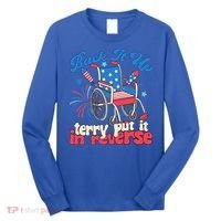 Back It Up Terry Put It In Reverse Firework 4th Of July Long Sleeve Shirt thumb 0