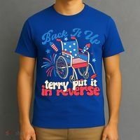 Back It Up Terry Put It In Reverse Firework 4th Of July T-Shirt thumb 3