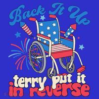 Back It Up Terry Put It In Reverse Firework 4th Of July T-Shirt thumb 7