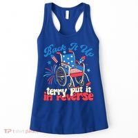 Back It Up Terry Put It In Reverse Firework 4th Of July Women's Tank Top thumb 0