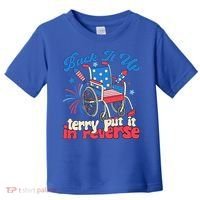 Back It Up Terry Put It In Reverse Firework 4th Of July Toddler T-Shirt thumb 0