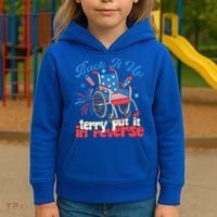 Back It Up Terry Put It In Reverse Firework 4th Of July Kids Hoodie thumb 3