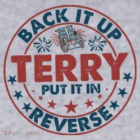 Back It Up Terry Put In Reverse Fireworks 4th Of July Women's Sweatshirt thumb 2