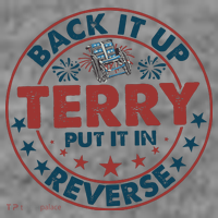 Back It Up Terry Put In Reverse Fireworks 4th Of July Toddler Hoodie thumb 2