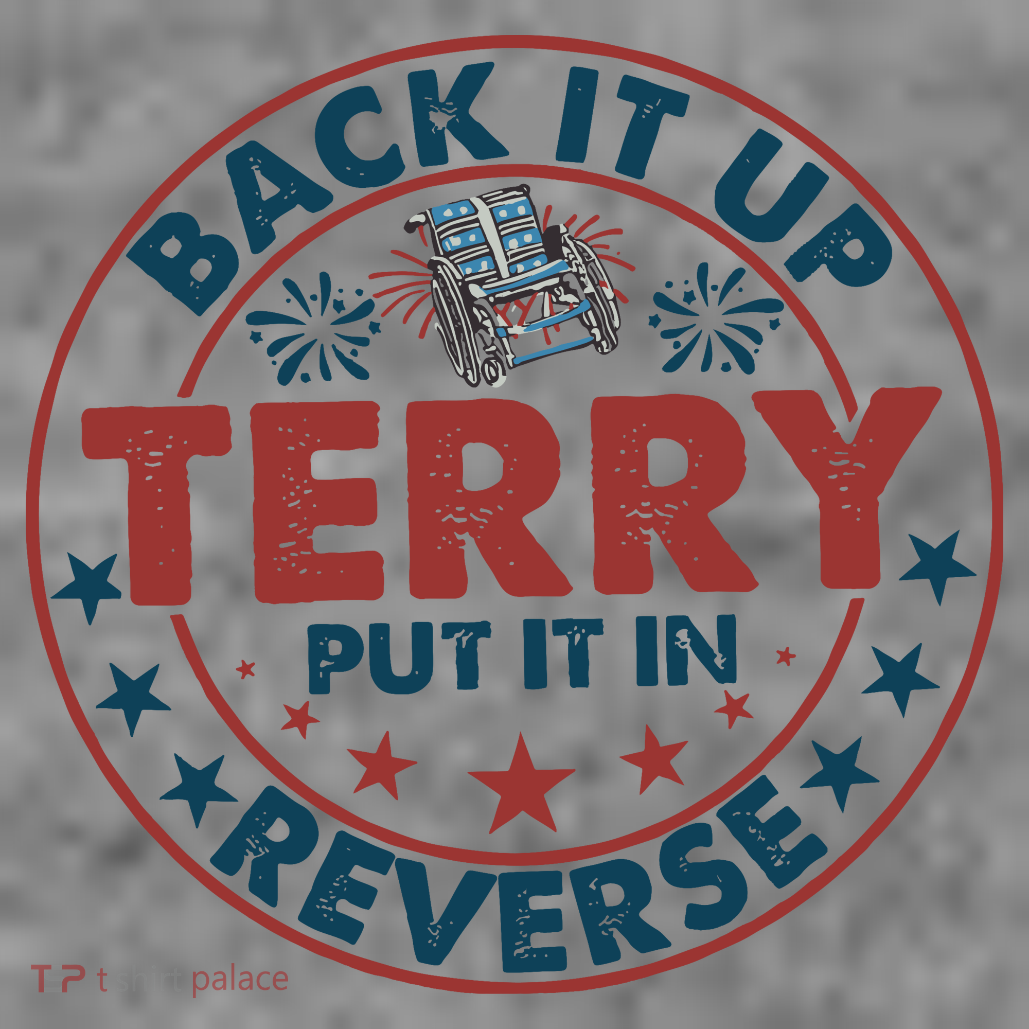 Back It Up Terry Put In Reverse Fireworks 4th Of July Toddler Hoodie
