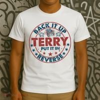 Back It Up Terry Put In Reverse Fireworks 4th Of July T-Shirt thumb 3