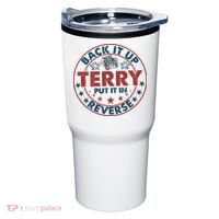 Back It Up Terry Put In Reverse Fireworks 4th Of July Tumbler thumb 0