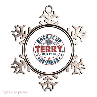 Back It Up Terry Put In Reverse Fireworks 4th Of July Ornament