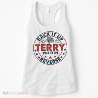 Back It Up Terry Put In Reverse Fireworks 4th Of July Women's Tank Top thumb 0