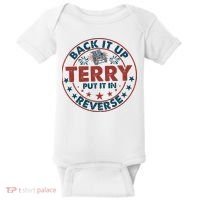 Back It Up Terry Put In Reverse Fireworks 4th Of July Baby Bodysuit thumb 0