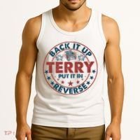 Back It Up Terry Put In Reverse Fireworks 4th Of July Tank Top thumb 3