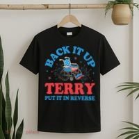 Back It Up Terry Put It In Reverse 4th Of July Fireworks T-Shirt thumb 2