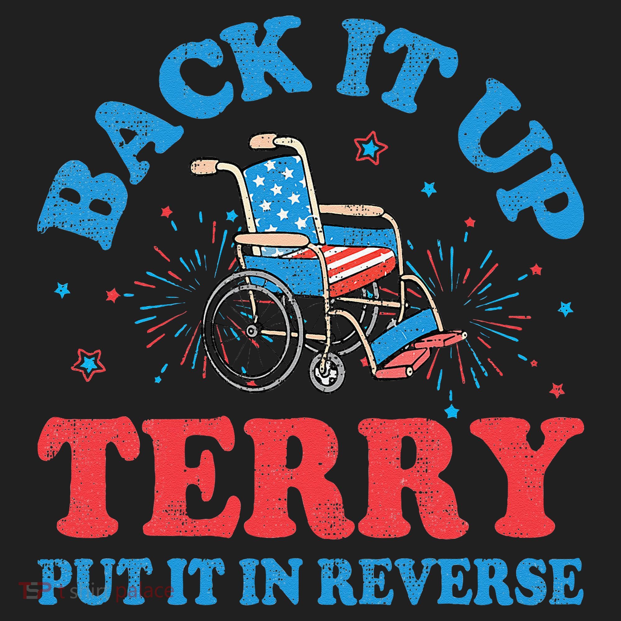 Back It Up Terry Put It In Reverse 4th Of July Fireworks Beanie
