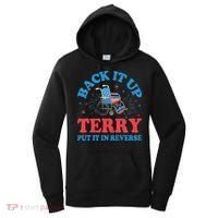 Back It Up Terry Put It In Reverse 4th Of July Fireworks Women's Hoodie thumb 0