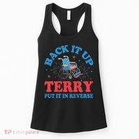 Back It Up Terry Put It In Reverse 4th Of July Fireworks Women's Tank Top thumb 0