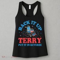 Back It Up Terry Put It In Reverse 4th Of July Fireworks Women's Tank Top thumb 3