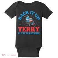 Back It Up Terry Put It In Reverse 4th Of July Fireworks Baby Bodysuit thumb 0