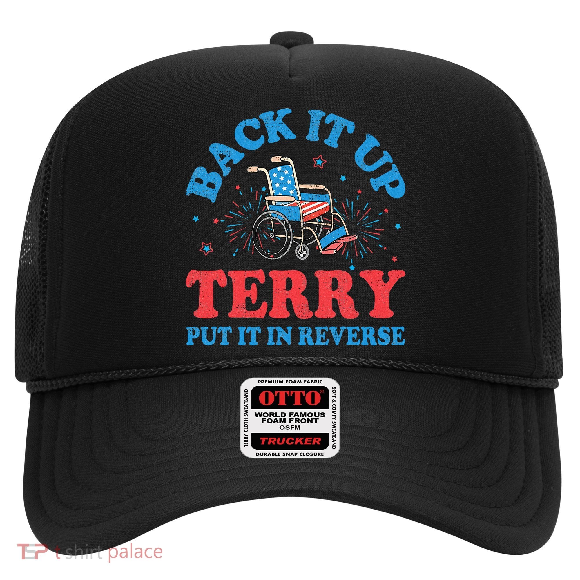Back It Up Terry Put It In Reverse 4th Of July Fireworks Hat