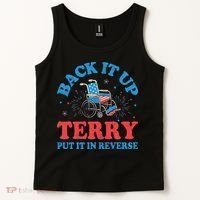 Back It Up Terry Put It In Reverse 4th Of July Fireworks Tank Top thumb 2