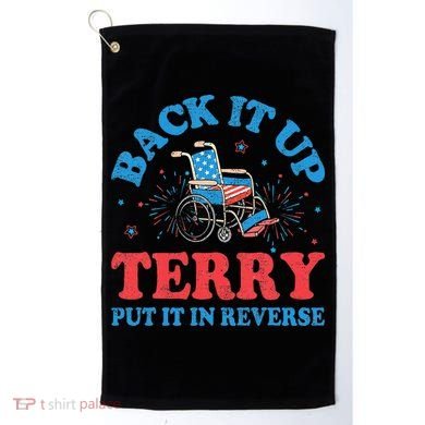 Back It Up Terry Put It In Reverse 4th Of July Fireworks Golf Towel