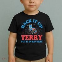 Back It Up Terry Put It In Reverse 4th Of July Fireworks Toddler T-Shirt thumb 2